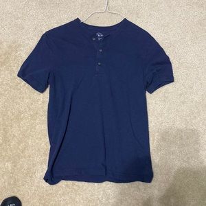 Men’s S Navy J Crew Three-Button Shirt